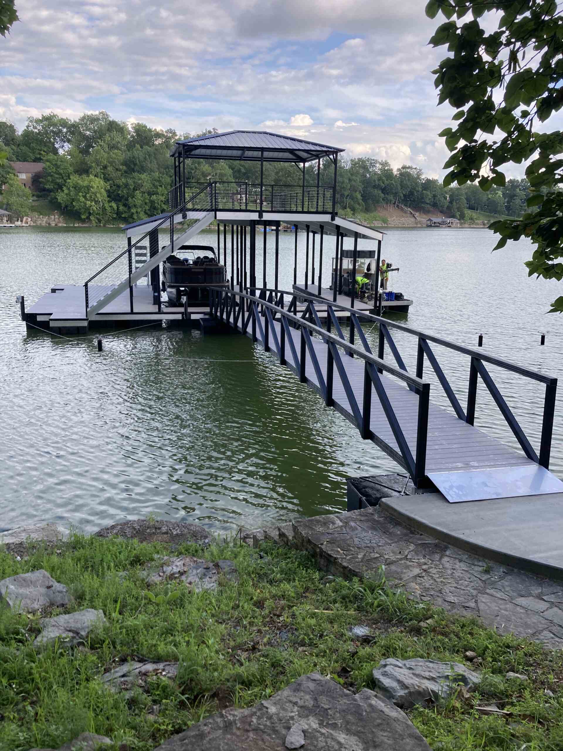 Custom Boat Docks on Lake Blue Ridge, Lake Lanier, and Beyond