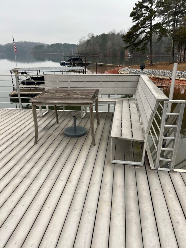32' x 30' Gable Roof with Sundeck Aluminum Dock - Image 5