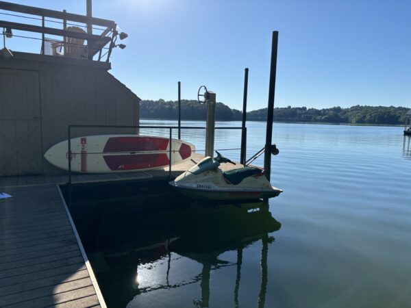 29' 6" x 30' Enclosed Steel Dock with Sundeck - Image 2