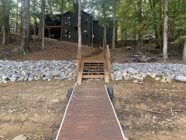18' x 28' Flat Top with Sundeck Steel Dock - Image 3