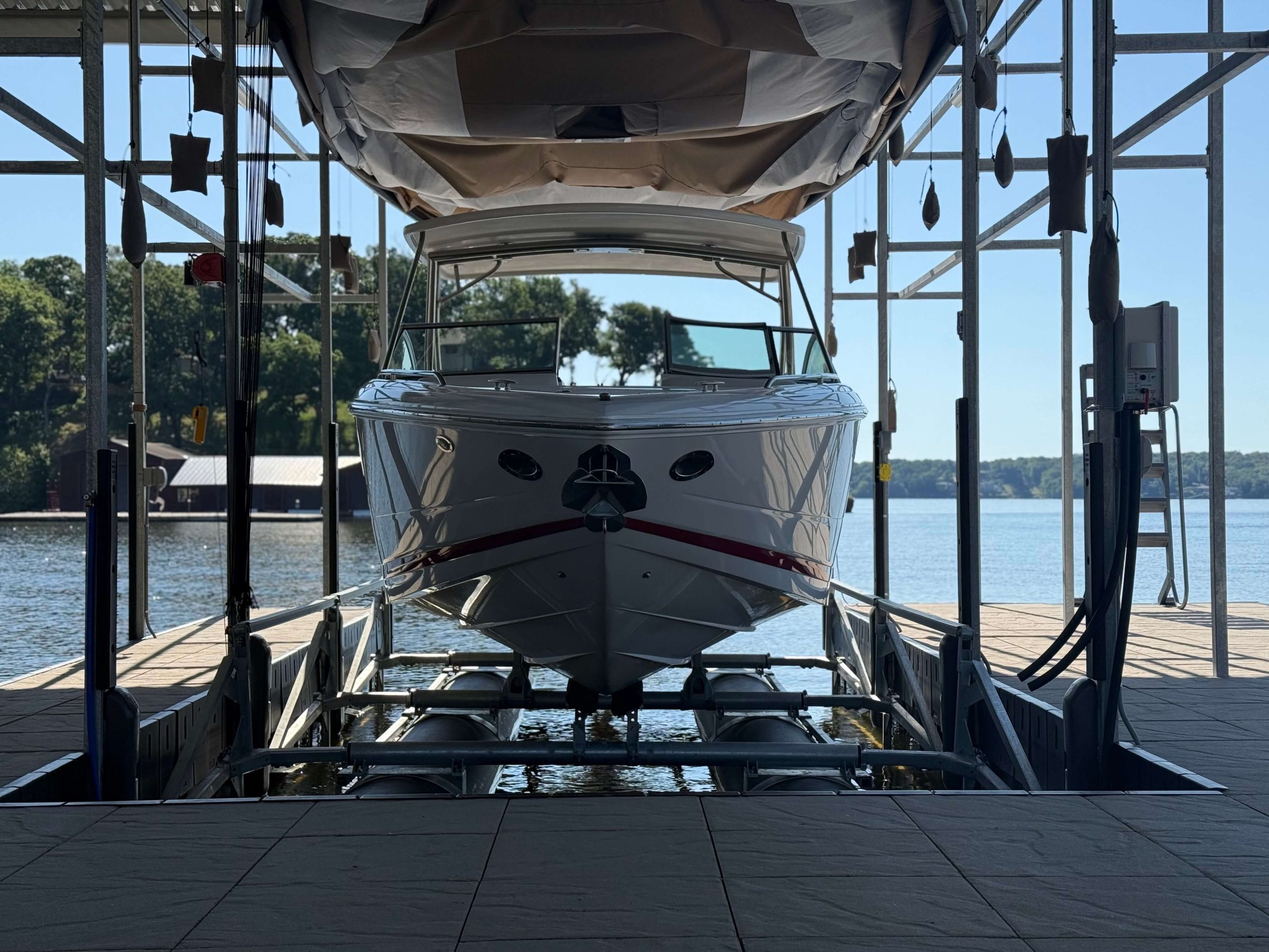 Floating boat lifts for Lake Allatoona