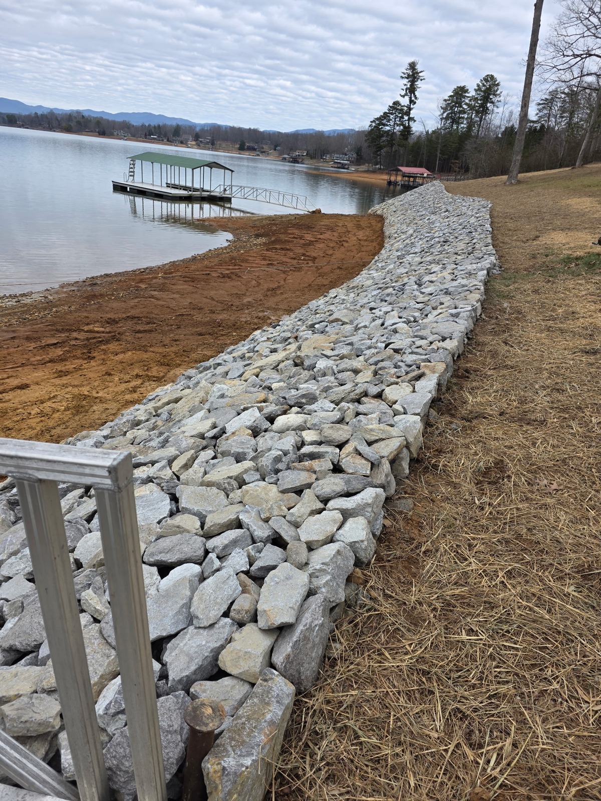 Rip Rap Apalachia Lake