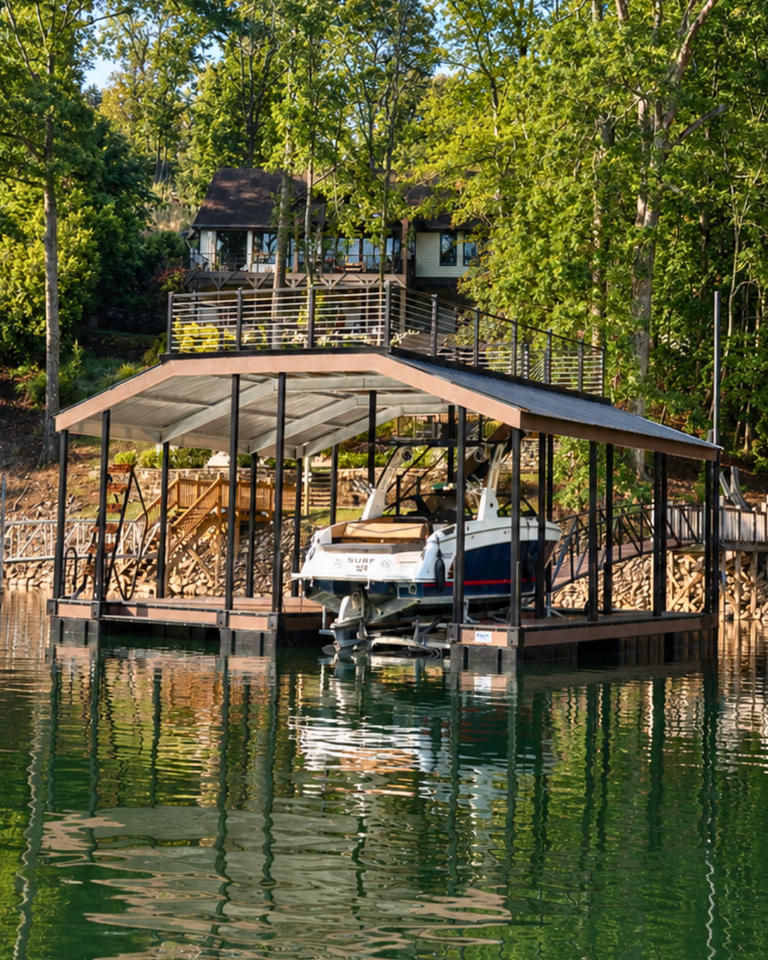 Custom Boat Docks Lake Chatuge