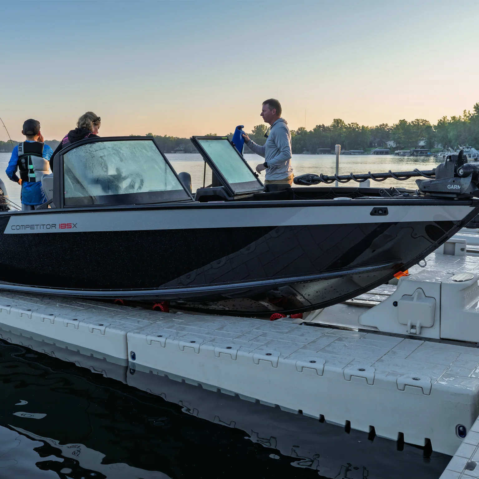 Pro 8 Boat Port installed by Martin Docks