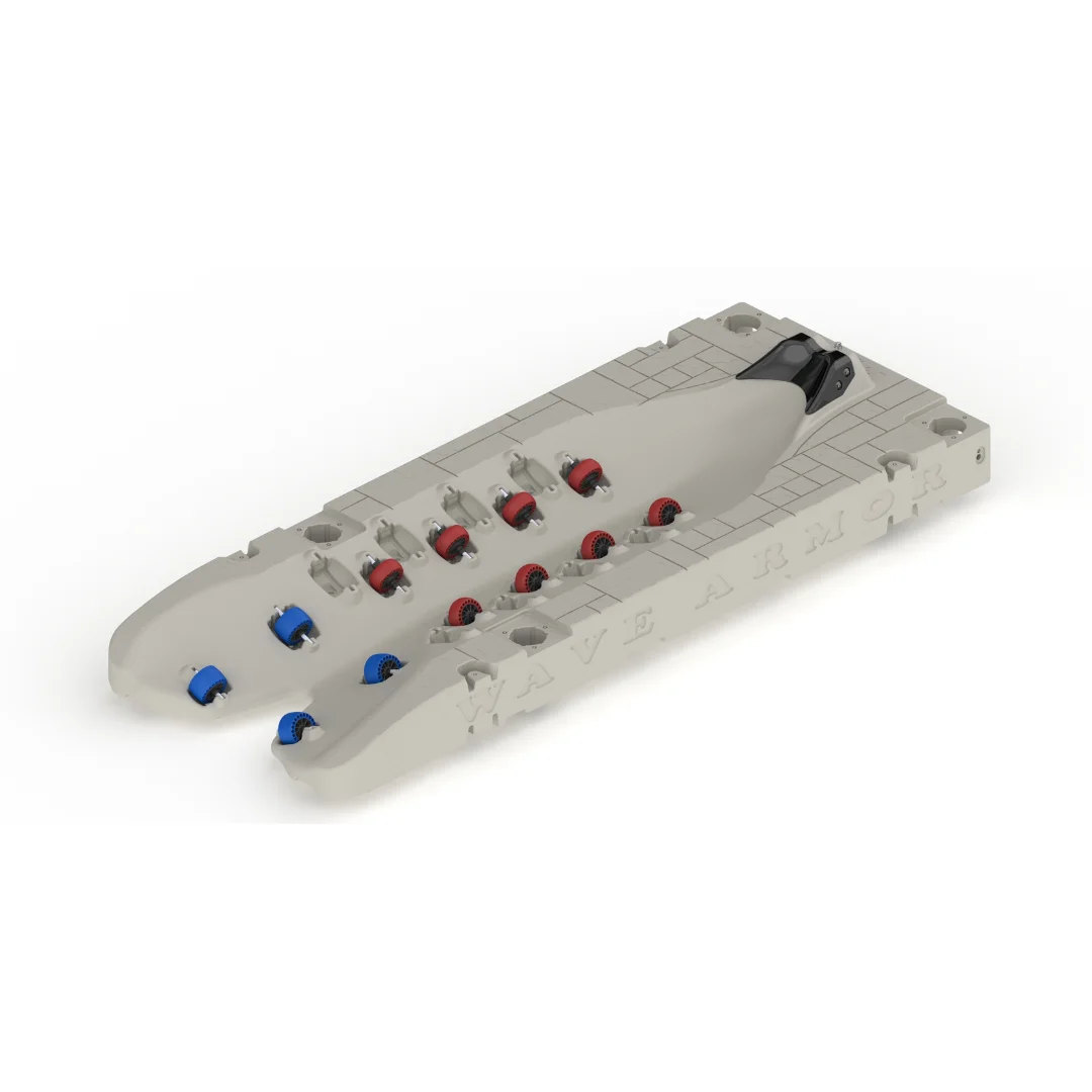 Wave Armor Pro Port drive-on PWC port for Lake Chatuge